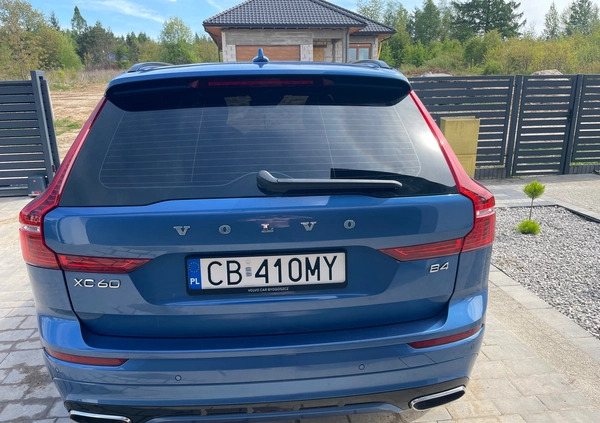 Volvo XC 60 cena 74000 przebieg: 61200, rok produkcji 2021 z Bydgoszcz małe 106